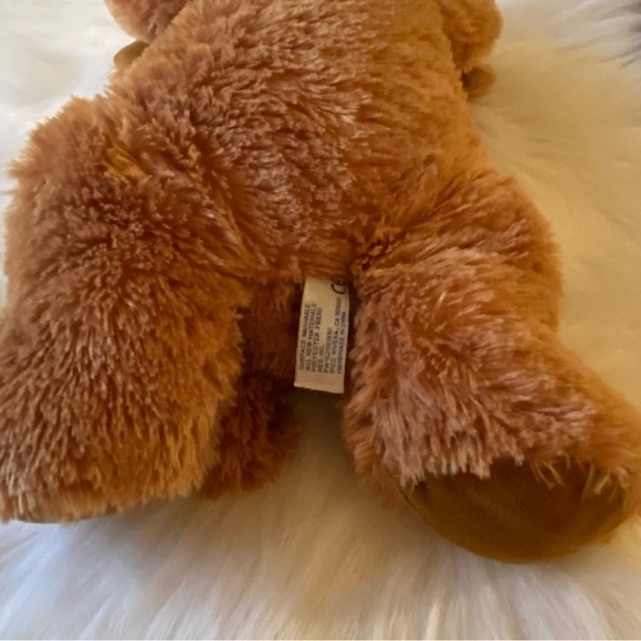 Aurora Plush Brown Dog Stuffed Animal - Picture 9 of 13